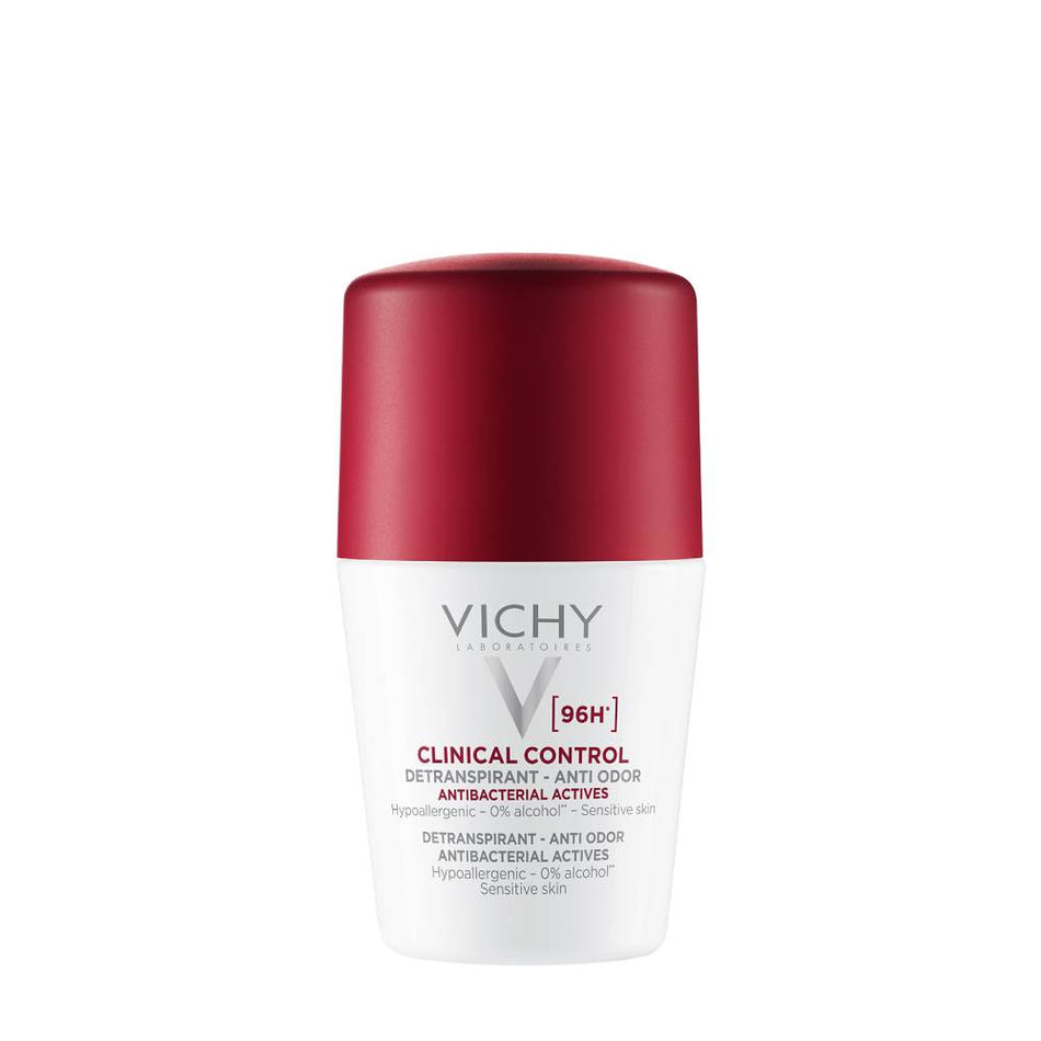 Vichy 96 Hour Clinical Control Deodorant For Women Clear, 50 ml