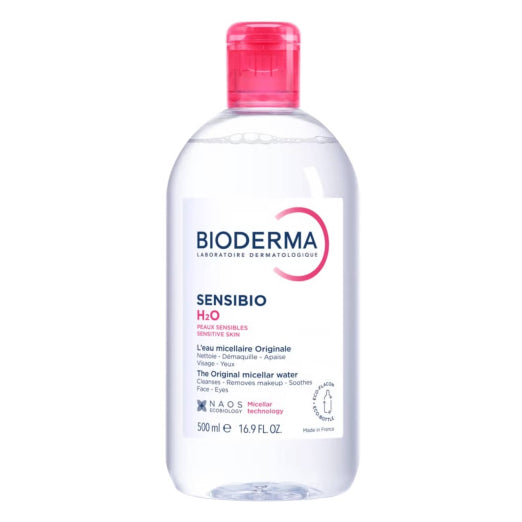 Bioderma Sensibio H2O Makeup Remover, 500 ml