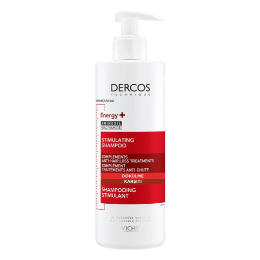Vichy Dercos Energy + Stimulating and Anti Hair Loss Shampoo, 200 ml